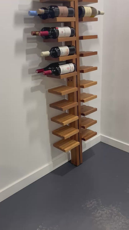 60-bottle wine rack